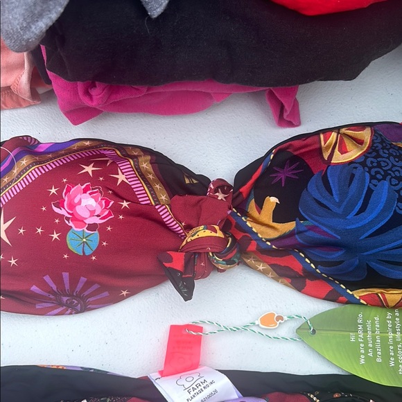 Farm Rio Colorful Patterned Bikini Set - Picture 2 of 5